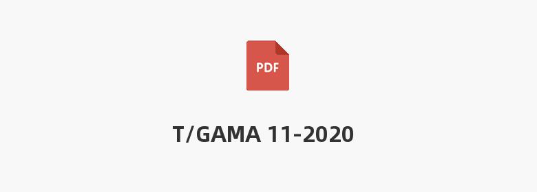 T/GAMA 11-2020